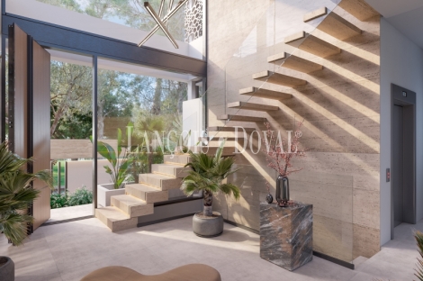 Marbella. Proyecto de villa de lujo en Nueva Andalucía. Arquitectura de diseño.