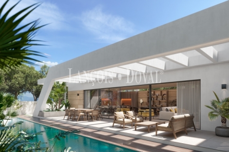 Marbella. Proyecto de villa de lujo en Nueva Andalucía. Arquitectura de diseño.