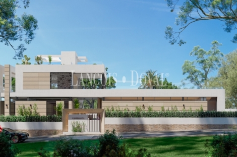 Marbella. Proyecto de villa de lujo en Nueva Andalucía. Arquitectura de diseño.