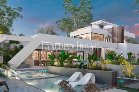 Marbella. Proyecto de villa de lujo en Nueva Andalucía. Arquitectura de diseño.