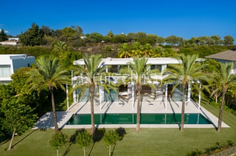 Golf Finca Cortesín. Lujosa villa de  diseño en venta. Casares. Costa del Sol