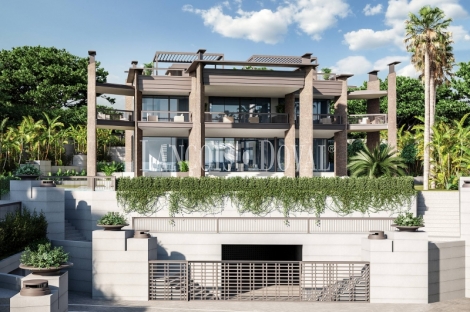 Marbella. Villas exclusivas de diseño moderno en venta.