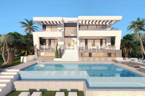 Mijas Golf. Elegante villa de lujo en venta. 