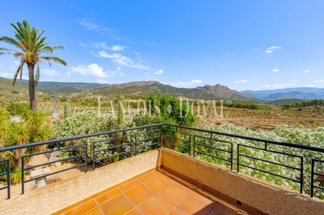 Relleu. Alicante. Finca en venta ideal hotel boutique.