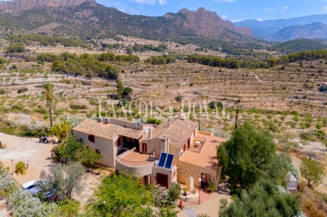 Relleu. Alicante. Finca en venta ideal hotel boutique.