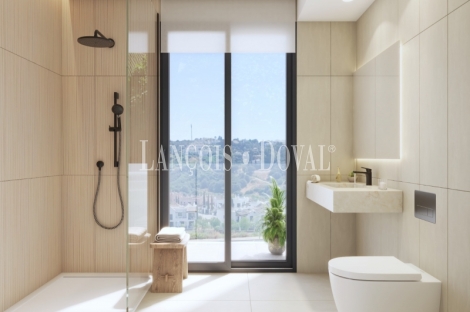 Estepona. Venta Nueva Promoción de Chalets Adosados con Vistas al Mar