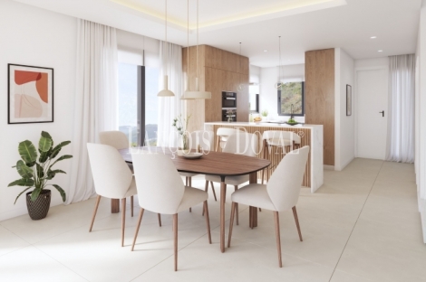 Estepona. Venta Nueva Promoción de Chalets Adosados con Vistas al Mar