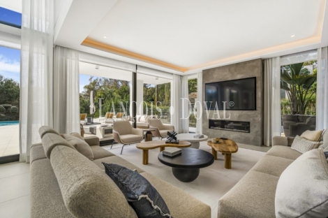 Marbella. Lomas del Marqués. Venta Villa de Obra Nueva cerca del Centro