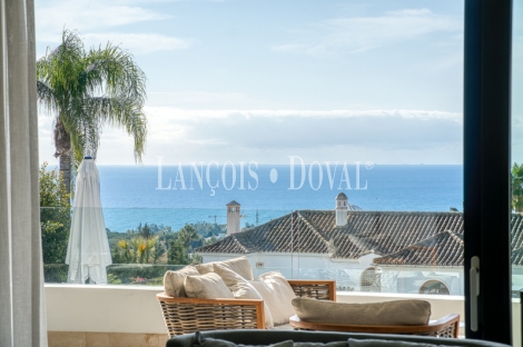 Marbella. Reserva Sierra Blanca. Venta Exclusivo Dúplex con vistas al mar