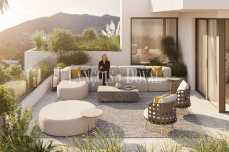 Mijas. Apartamentos y áticos en venta con vistas al mar. Obra nueva