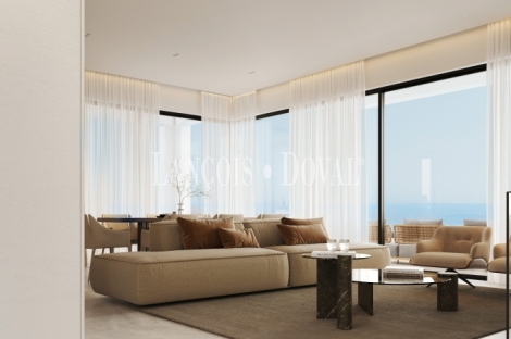 Mijas. Nuevo proyecto de villas en venta con vistas al mar.