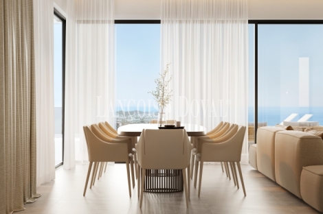 Mijas. Nuevo proyecto de villas en venta con vistas al mar.