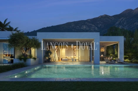 Mijas. Nuevo proyecto de villas en venta con vistas al mar.