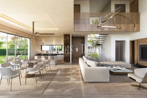 Mijas. Nuevo proyecto de villas en venta con vistas al mar.