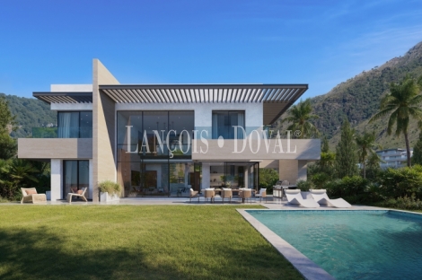 Mijas. Nuevo proyecto de villas en venta con vistas al mar.