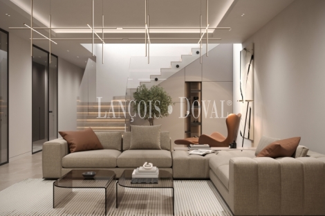 Mijas. Nuevo proyecto de villas en venta con vistas al mar.