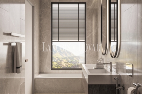 Mijas. Nuevo proyecto de villas en venta con vistas al mar.