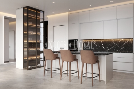 Mijas. Nuevo proyecto de villas en venta con vistas al mar.