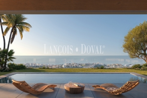 Mijas. Nuevo proyecto de villas en venta con vistas al mar.
