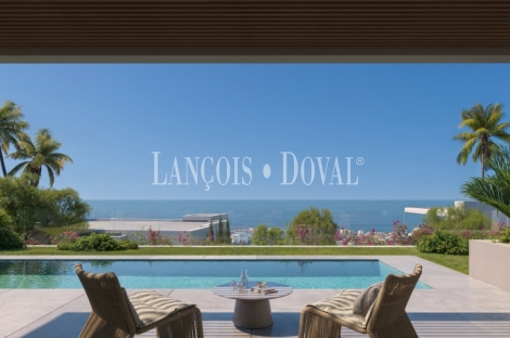Mijas. Nuevo proyecto de villas en venta con vistas al mar.