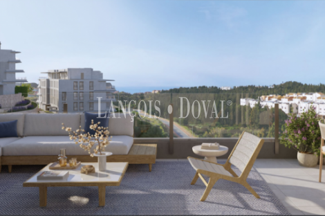 Mijas. Apartamentos obra Nueva en venta con Spa, Piscinas y Co-Working