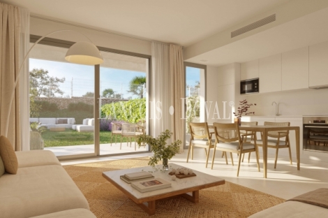 Cala de Mijas. Apartamentos en venta de obra nueva. Cerca del Campo de Golf y con Vistas al Mar