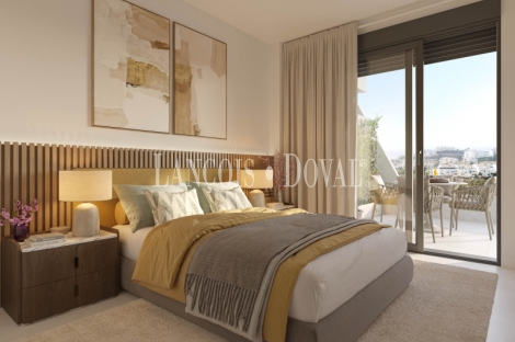 Cala de Mijas. Apartamentos en venta de obra nueva. Cerca del Campo de Golf y con Vistas al Mar
