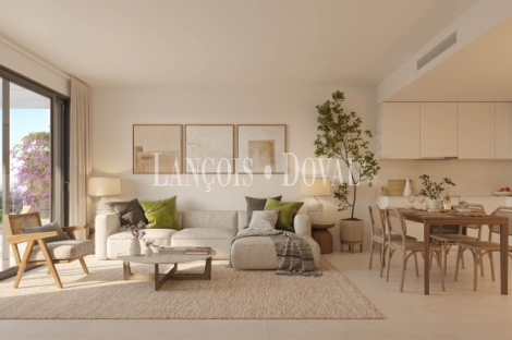 Cala de Mijas. Apartamentos en venta de obra nueva. Cerca del Campo de Golf y con Vistas al Mar