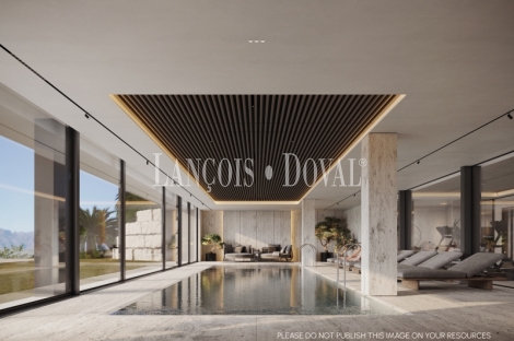 Benahavís. Exclusiva Villa de lujo en venta. Obra Nueva. Parcela de 6.847m2