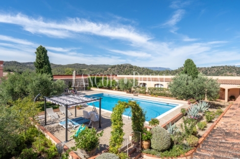 Priorat. Finca histórica en venta destinada a hotel con viñedos y bodegas