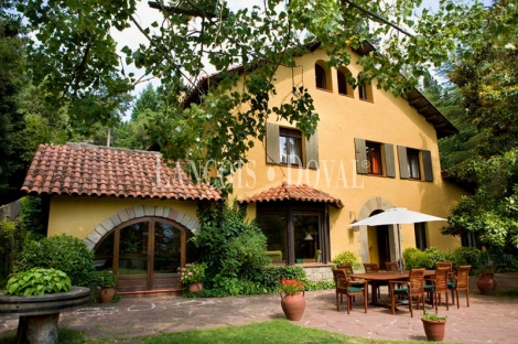 Viladrau. Singular propiedad en venta. Casa señorial con vistas al Montseny