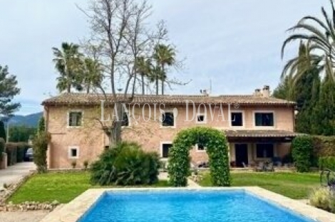 Mallorca. Finca en venta con casa reformada en Santa María del Camí.