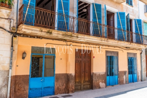 Manacor. Edificio para rehabilitar en el centro urbano. Mallorca