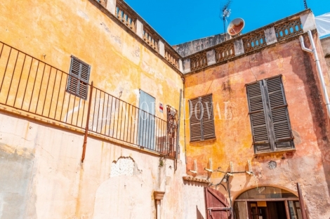 Manacor. Edificio para rehabilitar en el centro urbano. Mallorca