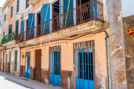 Manacor. Edificio para rehabilitar en el centro urbano. Mallorca