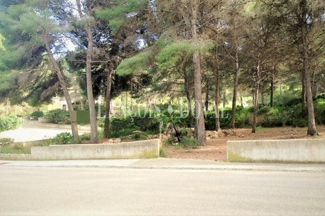 Cala Provensals. Terreno en venta con proyecto para chalet exclusivo. Mallorca