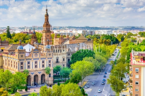 Sevilla. Solar edificable en venta. Ideal edificio emblemático en Avenida Manuel Siurot . 