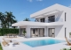 Mijas. El Chaparral. Villa de  lujo en venta. Diseño contemporáneo.