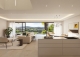 Estepona. Promoción de Villas en venta con vistas al mar cerca de Campo de Golf