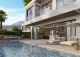 Estepona. Promoción de Villas en venta con vistas al mar cerca de Campo de Golf