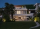 Estepona. Promoción de Villas en venta con vistas al mar cerca de Campo de Golf