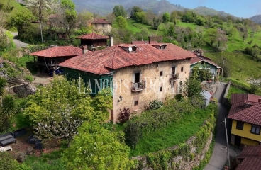 Asturias. Proaza. Singular casa señorial medieval en venta. 