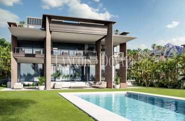 Marbella. Villas de lujo en venta de diseño contemporáneo.