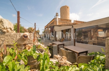 Capdepera. Restaurante con molino en venta, Mallorca inversiones turísticas.